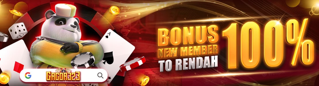 bonus gacor323 new member 100%